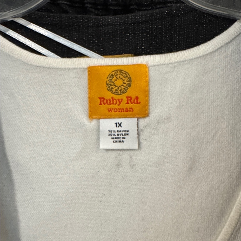 Ruby Rd. Black Studded Blazer NWT - image 2